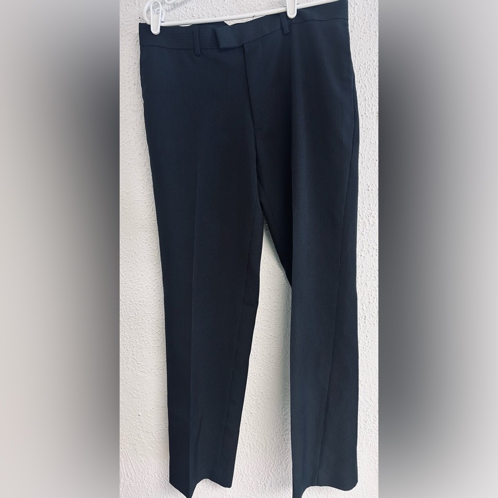 Farah Men’s‎ charcoal black Pinstripe Dress pants Size 32/30 business wear